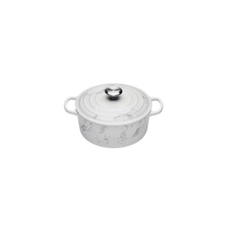 LE CREUSET - Cocotte Red. 24cm Marble 21177248691430