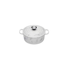 LE CREUSET - Cocotte Red. 24cm Marble 21177248691430
