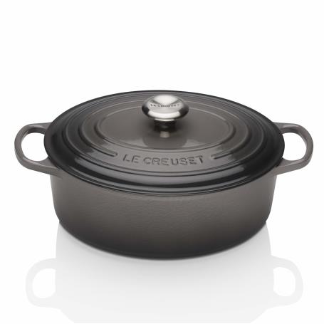 LE CREUSET - Cocotte Oval Evol.29cm Flint 21178294442430