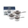 LE CREUSET - Set 3 Panelas 18/20/24 Aço inoxidável 3-ply 96209000001000