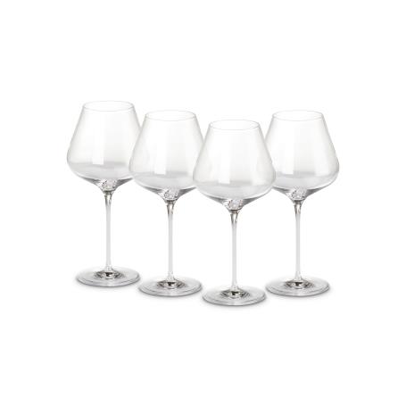 LE CREUSET - Cj 4 Copos Vinho Tinto Burgundy 49812000010003