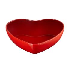 LE CREUSET - Tigela&nbsp;Coração 2,9L Cereja 80172290600003