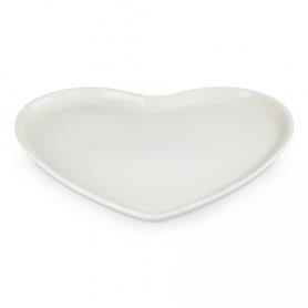 LE CREUSET - Prato Coração 32cm Merengue 80616327160003