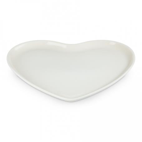 LE CREUSET - Prato Coração 32cm Merengue 80616327160003