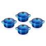 LE CREUSET - Set 4 Mini Cocottes 10 79212102200100