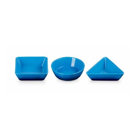 LE CREUSET - Set 3 Pratos Peq. Azure 79181002200000