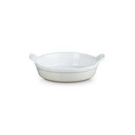 LE CREUSET - Tabuleiro Redondo 24cm Heritage, Merengue 61129247160007