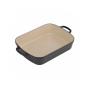 LE CREUSET - Tabuleiro Rect.33 Preto 20184330002422