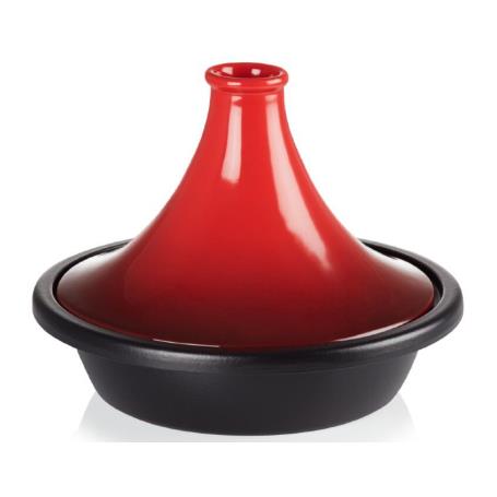 LE CREUSET - Tagine 27cm/2.3L Ferro fundido Coleção Tradition Cereja 25138270600422