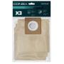 CECOTEC - Pack de 3 bolsas para Aspirador Conga PowerBag 2500 Compact Plus 60944