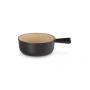 LE CREUSET - Panela de Fondue 22 Negro Mate 20007220002460