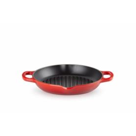LE CREUSET - Parrilla Signature Grill Redonda Cereja 25 20208250600422