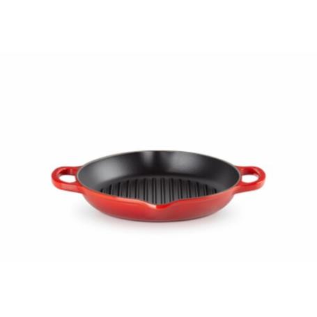 LE CREUSET - Parrilla Signature Grill Redonda Cereja 25 20208250600422