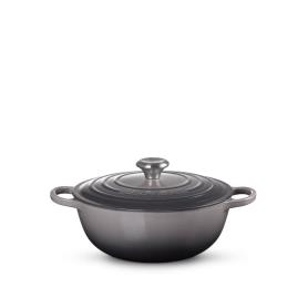 LE CREUSET - Marmita Gourmet 26 Flint 21114264440430