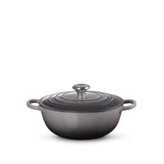LE CREUSET - Marmita Gourmet 26 Flint 21114264440430