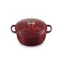 LE CREUSET - Cocotte Red. Signature 20 Garnet 21177209494441