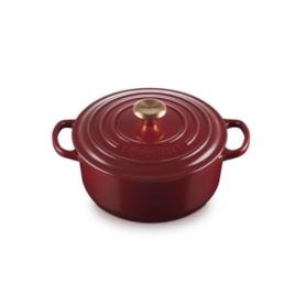 LE CREUSET - Cocotte Red. Signature 20 Garnet 21177209494441