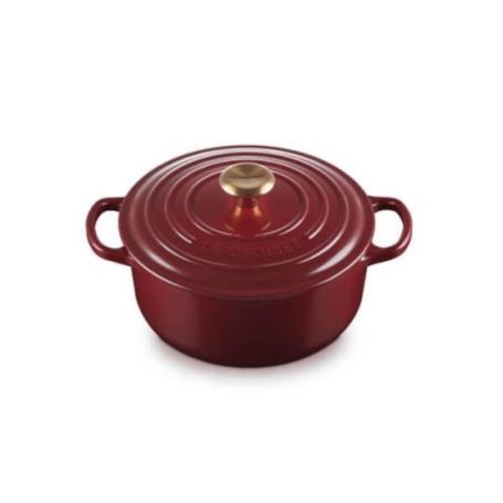 LE CREUSET - Cocotte Red. Signature 20 Garnet 21177209494441