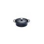 LE CREUSET - Cocotte Oval Signature 27 Negro Mate 21178270000430