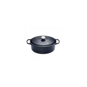 LE CREUSET - Cocotte Oval Signature 27 Negro Mate 21178270000430