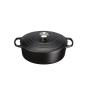 LE CREUSET - Cocotte Oval Signature 29 Negro Mate 21178290000430