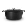 LE CREUSET - Cocotte Oval Signature 40 Negro Mate 21178400000430