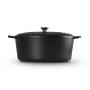 LE CREUSET - Cocotte Oval Signature 40 Negro Mate 21178400000430