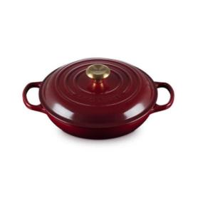 LE CREUSET - Caçarola Baixa Signature 26 Garnet 21180269494441