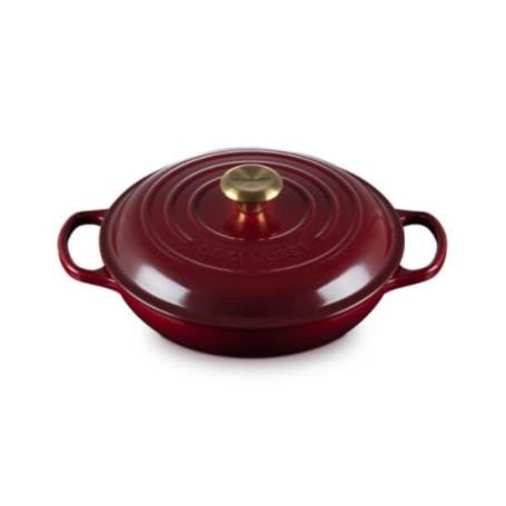 LE CREUSET - Caçarola Baixa Signature 26 Garnet 21180269494441
