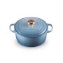 LE CREUSET - Cocotte Red. Signature 24cm Chambray 21177244344441
