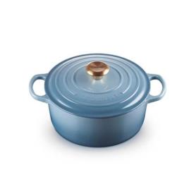 LE CREUSET - Cocotte Red. Signature 24cm Chambray 21177244344441