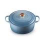 LE CREUSET - Cocotte Red. Signature 28cm Chambray 21177284344441