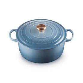 LE CREUSET - Cocotte Red. Signature 28cm Chambray 21177284344441