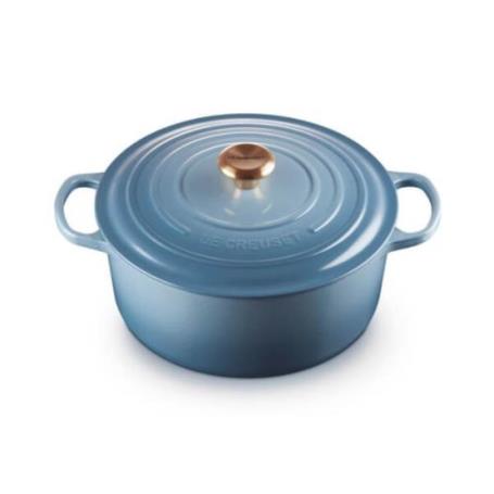LE CREUSET - Cocotte Red. Signature 28cm Chambray 21177284344441
