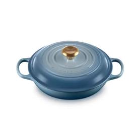 LE CREUSET - Caçarola Rasa Signature 26cm Chambray 21180264344441