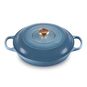 LE CREUSET - Caçarola Rasa Signature 30cm Chambray 21180304344441
