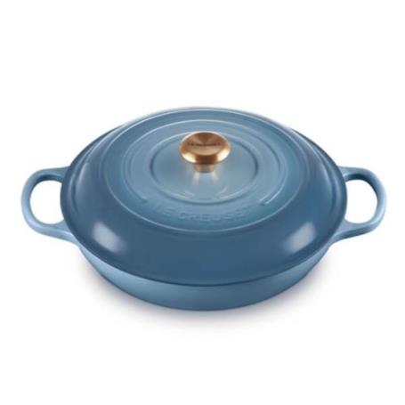 LE CREUSET - Caçarola Rasa Signature 30cm Chambray 21180304344441
