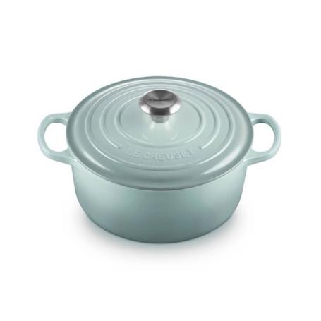 LE CREUSET - Cocotte Redonda Signature 24cm Sea Salt 21177247174430
