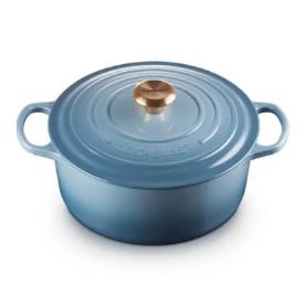 LE CREUSET - Cocotte Redonda Signature 26cm Chambray 21177264344441
