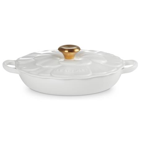 LE CREUSET - Caçarola Baixa Signature Petala 26cm White 21964260101441