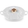 LE CREUSET - Caçarola Baixa Signature Petala 26cm White 21964260101441