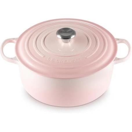 LE CREUSET - Cocotte Signature Redonda 28cm Shell Pink 21177287774430