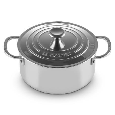 LE CREUSET - Caçarola Baixa Plus 3-Ply c/ Tampa 24 96602124000000