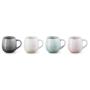LE CREUSET - Set 4 Canecas Coupe 320ml 69375327979008