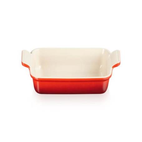 LE CREUSET - Travessa Rectangular Heritage Cereja 19cm 71102190600001