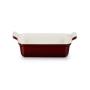 LE CREUSET - Travessa Rectangular Heritage Garnet 19cm 71102199490001