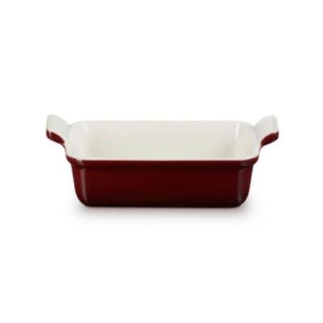 LE CREUSET - Travessa Rectangular Heritage Garnet 19cm 71102199490001