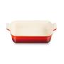 LE CREUSET - Travessa Rectangular Heritage Cereja 26cm 71102260600001