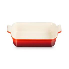 LE CREUSET - Travessa Rectangular Heritage Cereja 26cm 71102260600001