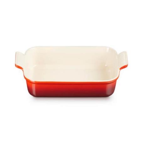 LE CREUSET - Travessa Rectangular Heritage Cereja 26cm 71102260600001